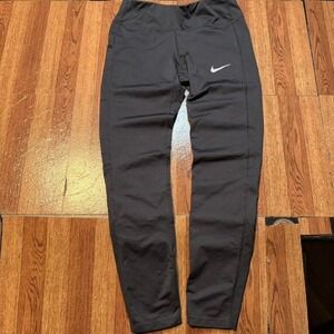 Nike Women's Black Dri-Fit Tech Retro Sportswear Running Leggings Small